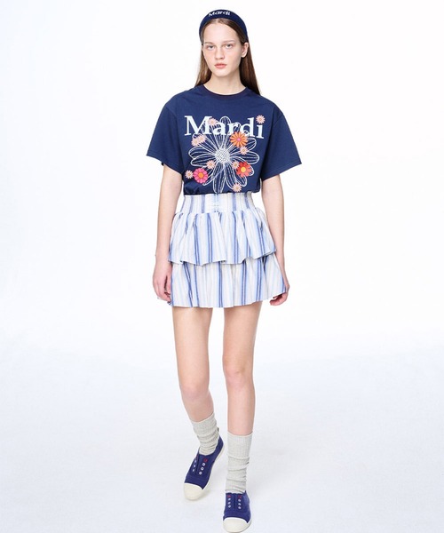 TSHIRT FLOWERMARDI BLOSSOM（Tシャツ/カットソー）｜Mardi