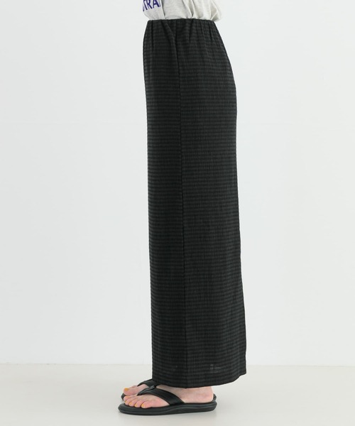 URBAN RESEARCH（アーバンリサーチ）の「シャーリングカットスカート（スカート・レディース・ブラック/アイボリー・FREE）」の18枚目の写真