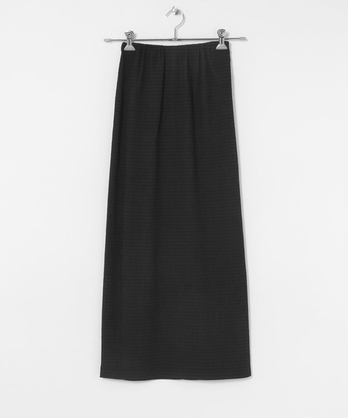 URBAN RESEARCH（アーバンリサーチ）の「シャーリングカットスカート（スカート・レディース・ブラック/アイボリー・FREE）」の20枚目の写真