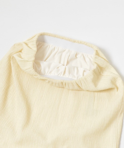 URBAN RESEARCH（アーバンリサーチ）の「シャーリングカットスカート（スカート・レディース・ブラック/アイボリー・FREE）」の22枚目の写真