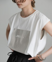 select MOCA | 【選べる】箔プリントノースリーブTシャツ(Tシャツ/カットソー)
