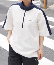 ハーフジップアソートプルオーバー