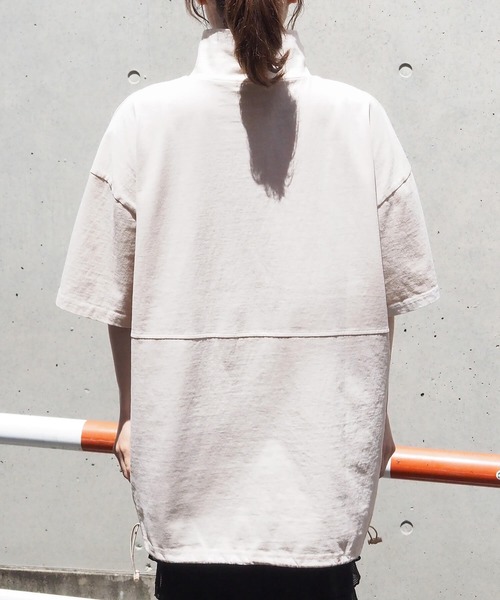 tiptop(ティップトップ)の「ハーフジップアソートプルオーバー(Tシャツ/カットソー・レディース・アイボリー/ブラック系その他/ネイビー系/ホワイト系その他・FREE)」の13枚目の写真