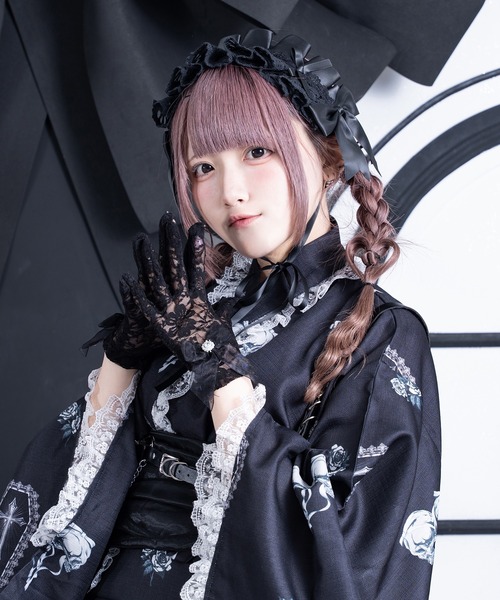 Pal elfy 浴衣 帯 セット + レース付きレースグローブ プリンセス浴衣セット（浴衣）｜Pal elfy（パルエルフィー）の