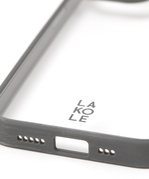 まち商品です LAKOLE（ラコレ）の「シンプルフレームiPhoneケース / 176639