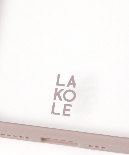 LAKOLE(ラコレ)の「シンプルフレームiPhoneケース / 124157(スマホケース/カバー・レディース・アイボリー/チャコール/桜・X-SMALL/SMALL/MEDIUM)」の9枚目の写真