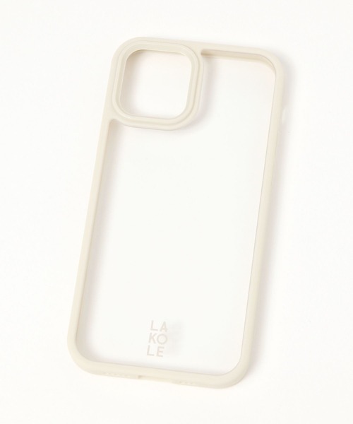 LAKOLE(ラコレ)の「シンプルフレームiPhoneケース / 124157(スマホケース/カバー・レディース・アイボリー/チャコール/桜・X-SMALL/SMALL/MEDIUM)」の14枚目の写真