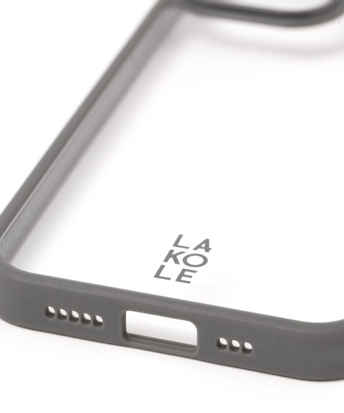 LAKOLE(ラコレ)の「シンプルフレームiPhoneケース / 124157(スマホケース/カバー・レディース・アイボリー/チャコール/桜・X-SMALL/SMALL/MEDIUM)」の18枚目の写真