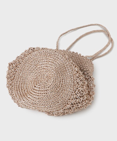 GALLEST（ギャレスト）の「◆【THE BAGMATI】メッシュバッグ（ハンドバッグ・レディース・ブラック/ベビーピンク/シルバー・00）」の8枚目の写真