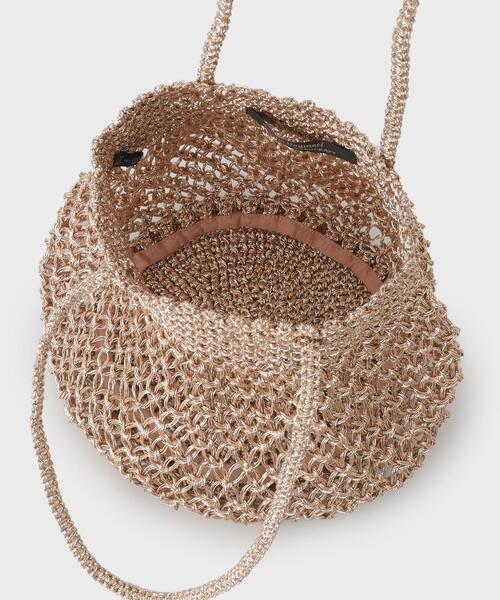 GALLEST（ギャレスト）の「◆【THE BAGMATI】メッシュバッグ（ハンドバッグ・レディース・ブラック/ベビーピンク/シルバー・00）」の9枚目の写真