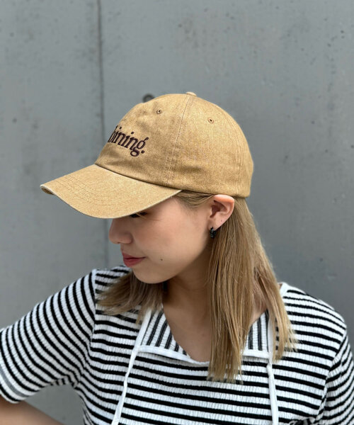 CIAOPANIC（チャオパニック）の「刺繍ロゴカラーキャップ（キャップ・レディース・ブラウン/ピンク・FREE）」の14枚目の写真