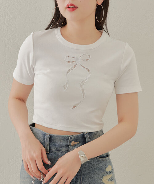 イチダース 1dozen *コットン切り替えドルマンカットソー*薄手Tシャツ白ホワイトプルオーバー(1-2504-98)【40E52】 イチダース 1dozen *コットン切り替えドルマンカットソー*薄手T