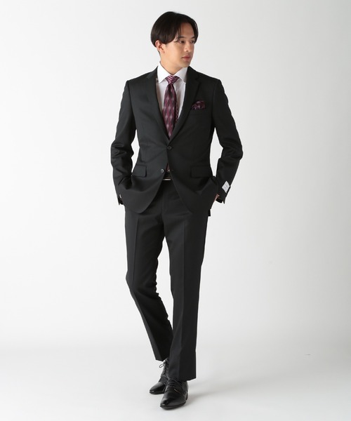 CROWDED CLOSET（クラウデッドクローゼット）の「〈クレリックタイ〉アーガイル/シャドー千鳥（同素材チーフ・ボウタイあり）（ネクタイ・メンズ・ネイビー/ボルドー/シルバー・FREE）」の12枚目の写真