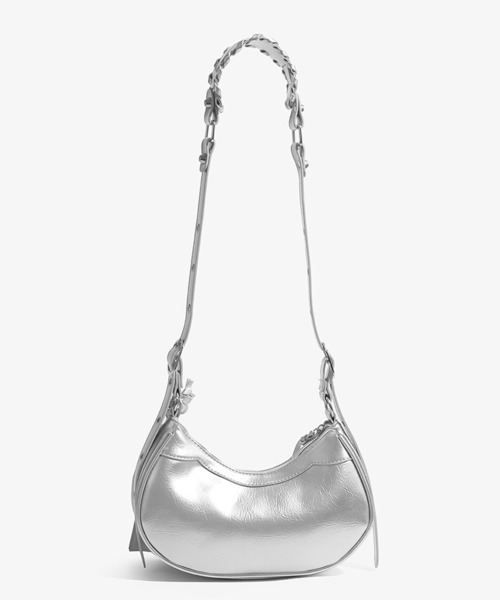 LAFFMO(ラフモ)の「ハートミラー&ポーチ付き2WAYショルダーバッグ(ショルダーバッグ・レディース・ブラック/ピンク/ホワイト/ブルー/シルバー・F)」の19枚目の写真