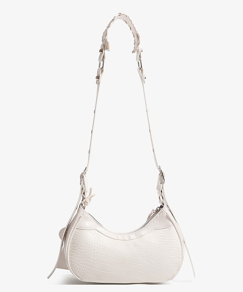 LAFFMO(ラフモ)の「ハートミラー&ポーチ付き2WAYショルダーバッグ(ショルダーバッグ・レディース・ブラック/ピンク/ホワイト/ブルー/シルバー・F)」の13枚目の写真