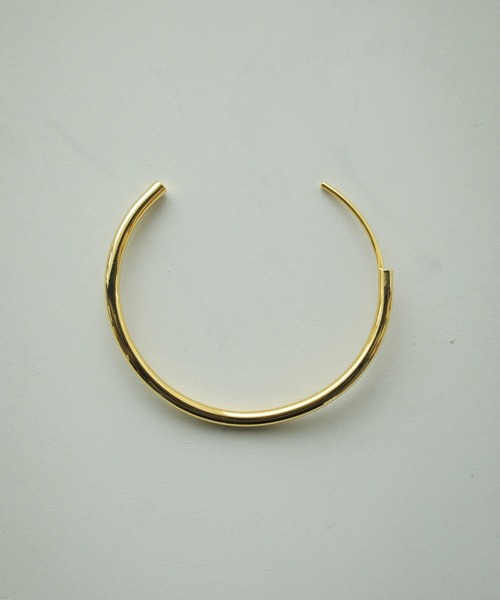 anuke（アンヌーク）の「Round Plain Choker（ネックレス・レディース・ゴールド/シルバー・FREE）」の2枚目の写真