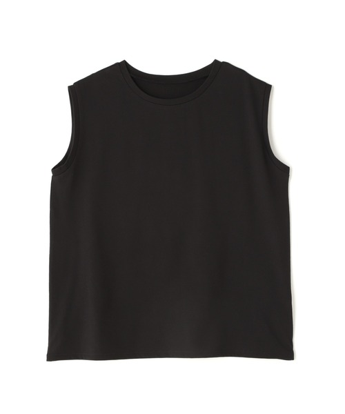 NATURAL BEAUTY BASIC(ナチュラルビューティーベーシック)の「◇メタルプレートノースリーブカットソー(Tシャツ/カットソー・レディース・チャコールグレー/オフホワイト/ブラック・FREE)」の6枚目の写真