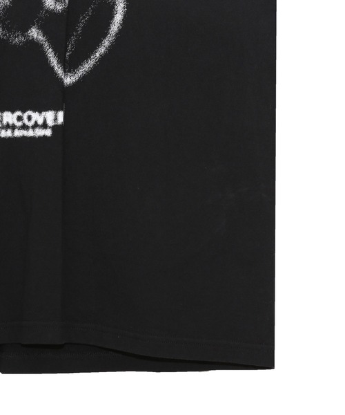 UNDERCOVER（アンダーカバー）の「UC1D9809-2（Tシャツ/カットソー・メンズ・ブラック/ホワイト/ボルドー・1/2/3/4/5）」の4枚目の写真