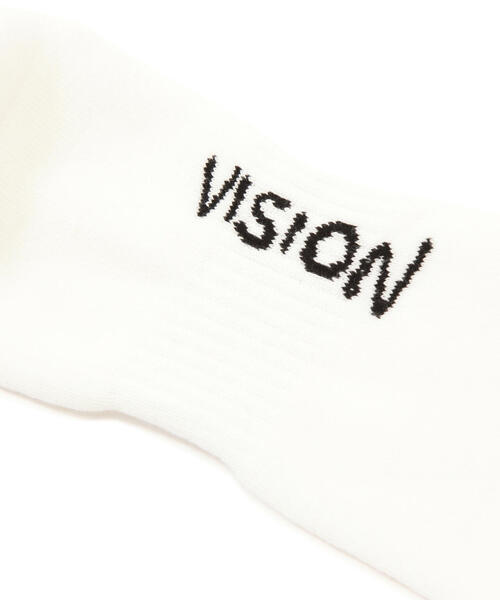 VISION STREET WEAR(ヴィジョンストリートウェア)の「VISION STREET WEAR × Guernika/ヴィジョン ストリート ウェア×ゲルニカ/マグロゴ SOX(ソックス/靴下・メンズ・ホワイト/ブラック・L)」の11枚目の写真