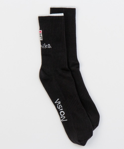 VISION STREET WEAR(ヴィジョンストリートウェア)の「VISION STREET WEAR × Guernika/ヴィジョン ストリート ウェア×ゲルニカ/マグロゴ SOX(ソックス/靴下・メンズ・ホワイト/ブラック・L)」の13枚目の写真