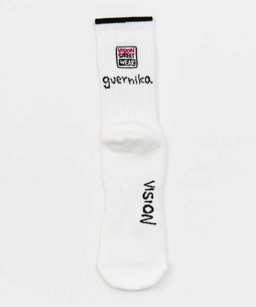 VISION STREET WEAR(ヴィジョンストリートウェア)の「VISION STREET WEAR × Guernika/ヴィジョン ストリート ウェア×ゲルニカ/マグロゴ SOX(ソックス/靴下・メンズ・ホワイト/ブラック・L)」の16枚目の写真
