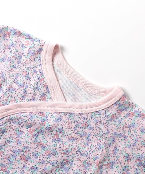 apres les cours（アプレレクール）の「フライス長袖グレコ肌着（肌着・キッズ・ピンク/ベージュ/アイボリー/オフホワイト・70/80）」の15枚目の写真