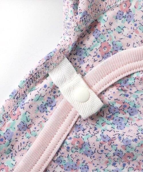 apres les cours（アプレレクール）の「フライス長袖グレコ肌着（肌着・キッズ・ピンク/ベージュ/アイボリー/オフホワイト・70/80）」の16枚目の写真