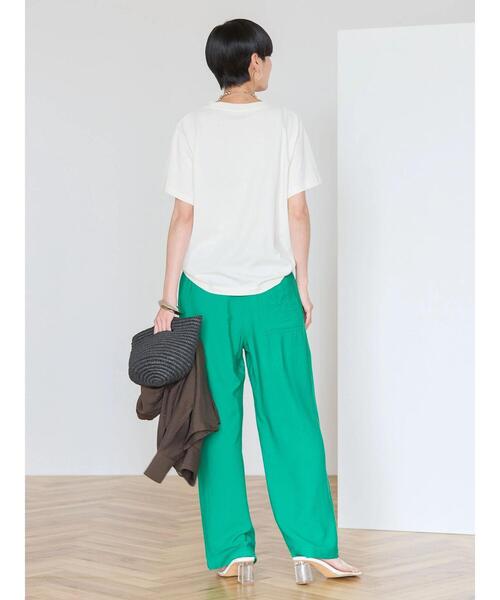 AMERICAN HOLIC(アメリカンホリック)の「TURQUOISEロゴカットプルオーバー(Tシャツ/カットソー・レディース・チャコールグレー/アイボリー/ライトベージュ・M/L)」の22枚目の写真