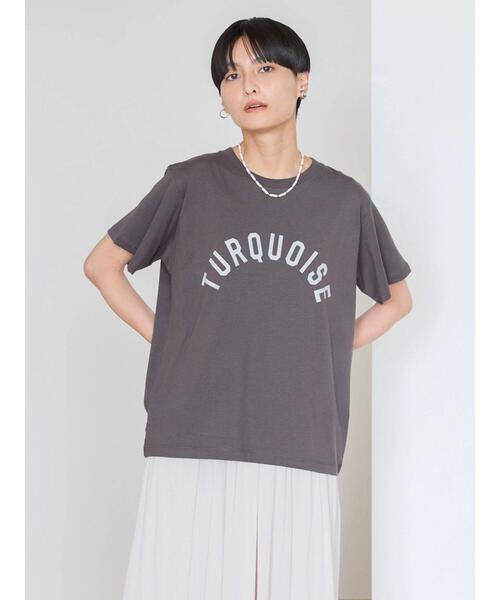 セール】TURQUOISEロゴカットプルオーバー（Tシャツ/カットソー