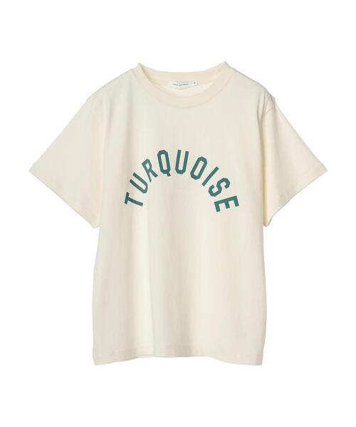 AMERICAN HOLIC(アメリカンホリック)の「TURQUOISEロゴカットプルオーバー(Tシャツ/カットソー・レディース・チャコールグレー/アイボリー/ライトベージュ・M/L)」の13枚目の写真