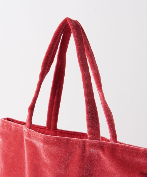 Steven Alan(スティーブンアラン)の「<Steven Alan>ベロア トートバッグ スモール(トートバッグ・レディース・レッド/ライトグレー/ブラック/ネイビー・FREE)」の10枚目の写真