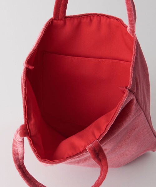 Steven Alan(スティーブンアラン)の「<Steven Alan>ベロア トートバッグ スモール(トートバッグ・レディース・レッド/ライトグレー/ブラック/ネイビー・FREE)」の12枚目の写真