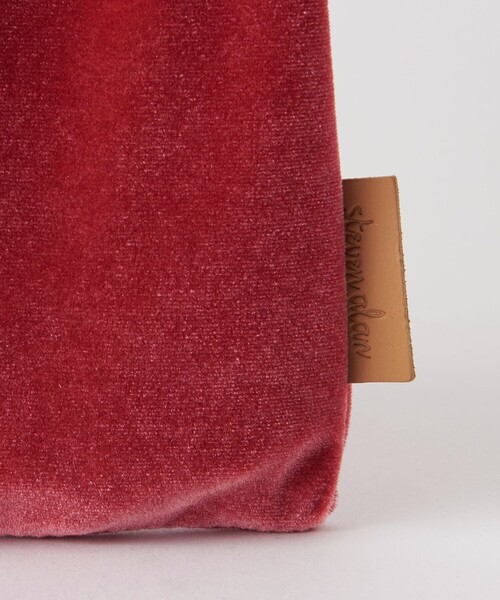 Steven Alan(スティーブンアラン)の「<Steven Alan>ベロア トートバッグ スモール(トートバッグ・レディース・レッド/ライトグレー/ブラック/ネイビー・FREE)」の14枚目の写真