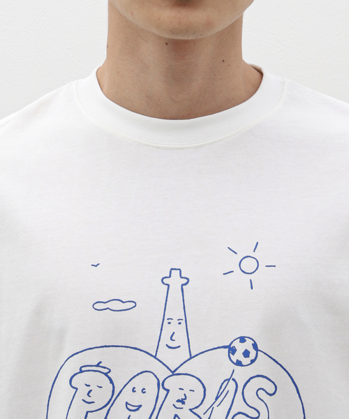 PARIS SAINT-GERMAIN（パリサンジェルマン）の「【Paris Saint-Germain / パリ・サン＝ジェルマン】CEIZER PARIS LOVES JAPAN TEE（Tシャツ/カットソー・メンズ・ホワイト/ネイビー・X-LARGE/LARGE/MEDIUM）」の17枚目の写真