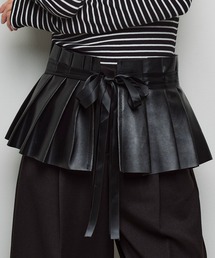 Narcissus | 【Narcissus】リボンペプラムベルト(ベルト)