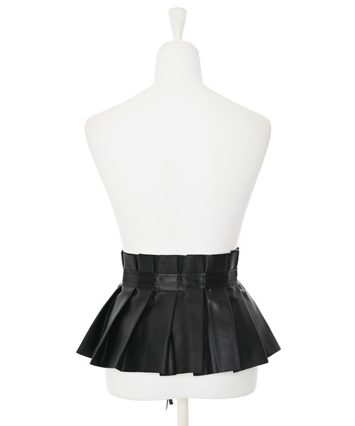 Narcissus（ナルシス）の「【Narcissus】リボンペプラムベルト（ベルト・レディース・ブラック・FREE）」の5枚目の写真