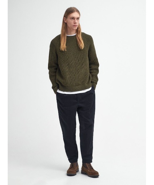 Heritage + / ヘリテージ プラス ガンジー クルーネック セーター