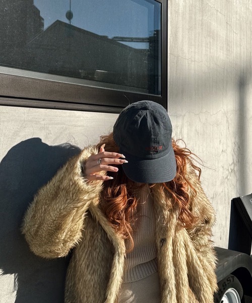 BEGELM（ビジルム）の「Logo Cotton Cap（キャップ・レディース・グリーン/ネイビー/チャコールグレー・FREE）」の2枚目の写真