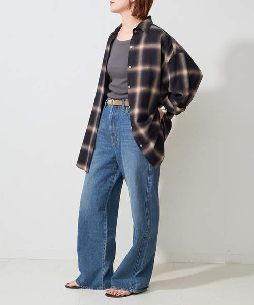 Spick & Span（スピックアンドスパン）の「LEFIJE / レフィエ スエードガチャベルト 2143670200（ベルト・レディース・チャコールグレー/ブラウン/ベージュ・80）」の11枚目の写真