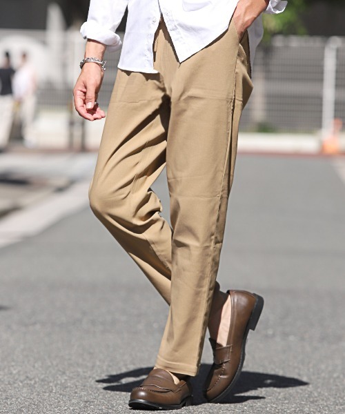 接触冷感スーパーストレッチイージーパンツ（スラックス）｜LUXSTYLE（ラグスタイル）