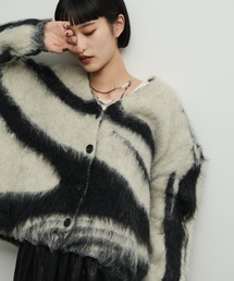 Shelly island | アクセントブラッシュドカーディガン(カーディガン/ボレロ)