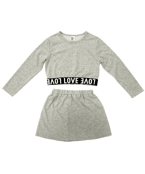 Bee des Bee（ビーデスビー）の「長袖セットアップ（セットアップ・キッズ・杢グレー/ブラック/ホワイト/ブルーパープル・150cm/140cm/130cm/120cm/110cm/100cm）」の22枚目の写真