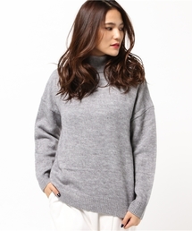 koe | 縮絨ニットタートルネックプルオーバー(ニット/セーター)