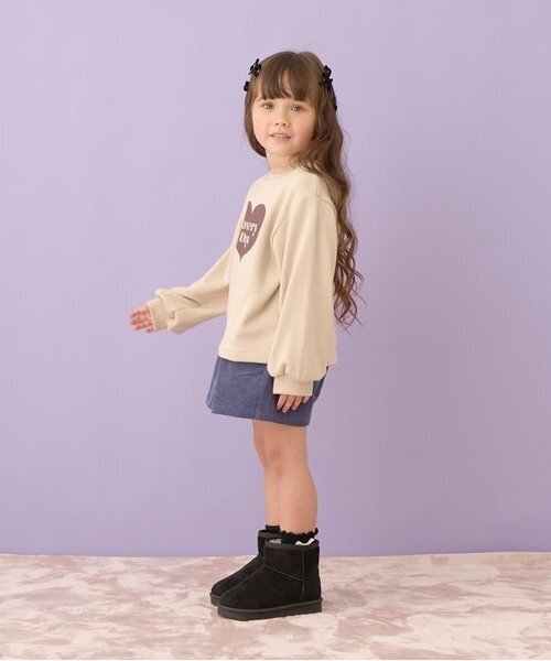 Lycee mine（リセマイン）の「【万能アイテム】選べる７デザインプリントスウェット（スウェット・キッズ・アイボリー/ピンク/ネイビー/ベージュ/ラベンダー/ミント/チャコール・100cm/110cm/120cm/130cm/140cm/150cm）」の14枚目の写真