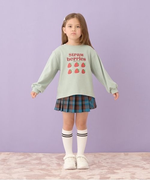 Lycee mine（リセマイン）の「【万能アイテム】選べる７デザインプリントスウェット（スウェット・キッズ・アイボリー/ピンク/ネイビー/ベージュ/ラベンダー/ミント/チャコール・100cm/110cm/120cm/130cm/140cm/150cm）」の19枚目の写真