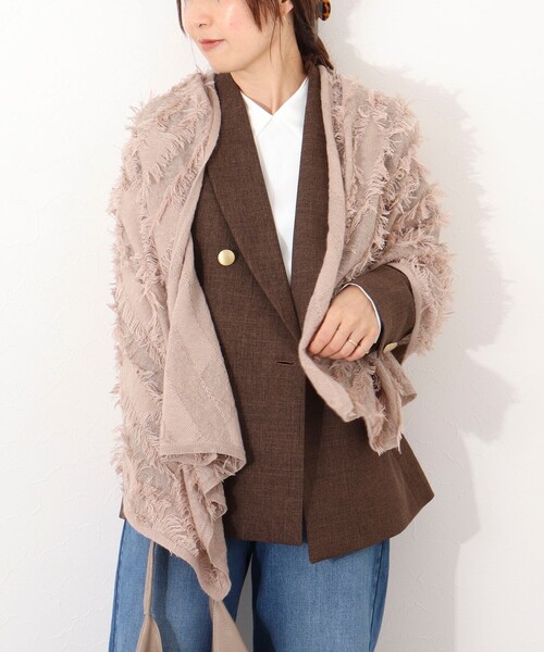 【セール】フリンジストール（ストール/ショール）｜NOLLEY'S（ノーリーズ）