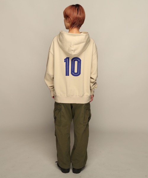 【FC BARCELONA】FCバルセロナ No.10 フーディー