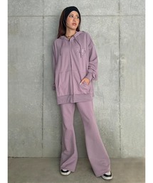 EGOIST　エゴ　セットアップ　パープル　スウェット　パーカー EGOIST（エゴイスト）の「BIGロゴ刺繍スウェットパーカー
