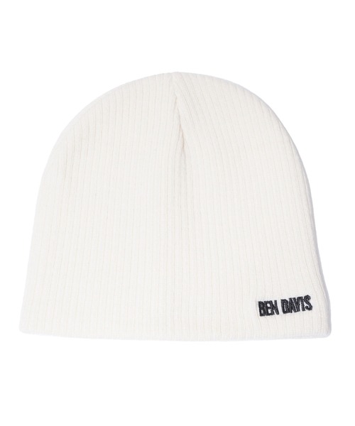 BEN DAVIS（ベンデイビス）の「【BEN DAVIS】SINGLE KNIT CAP（ニットキャップ/ビーニー・メンズ・ブラック/グレー/オフホワイト・FREE）」の2枚目の写真