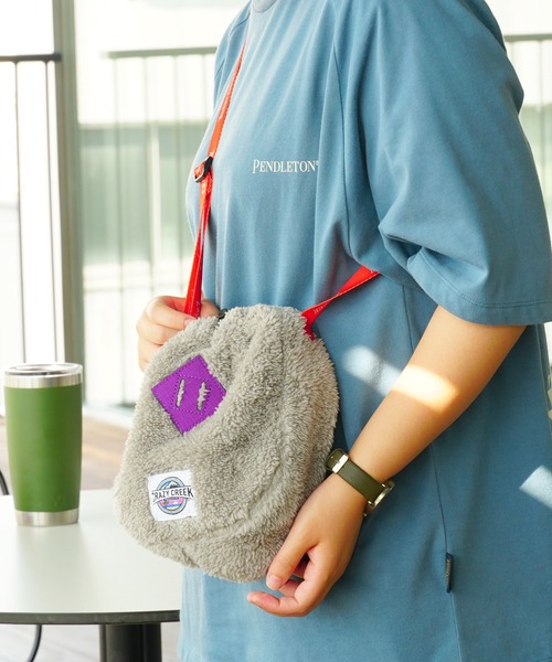 CRAZY CREEK(クレイジークリーク)の「CRAZY CREEK クレイジークリーク フリース ボールポーチ(ショルダーバッグ・メンズ・C/A/B・FREE)」の17枚目の写真